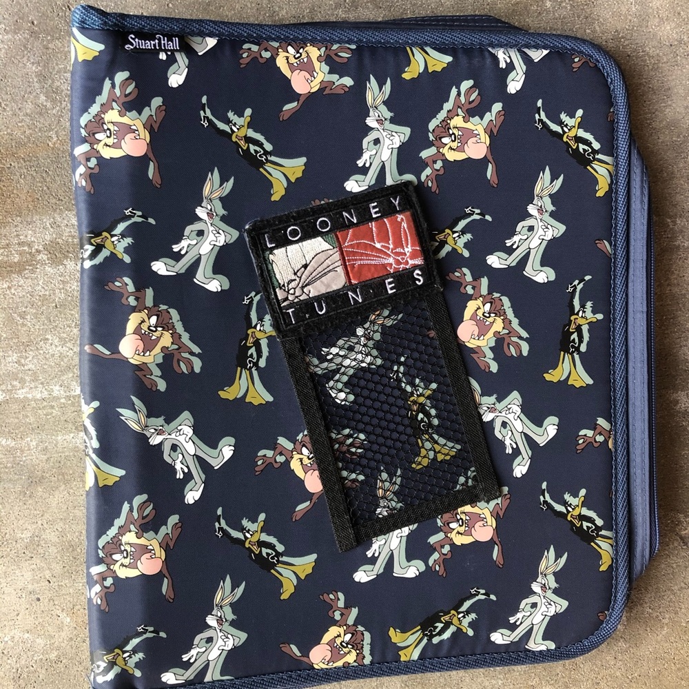 Vintage Looney Tunes Binder